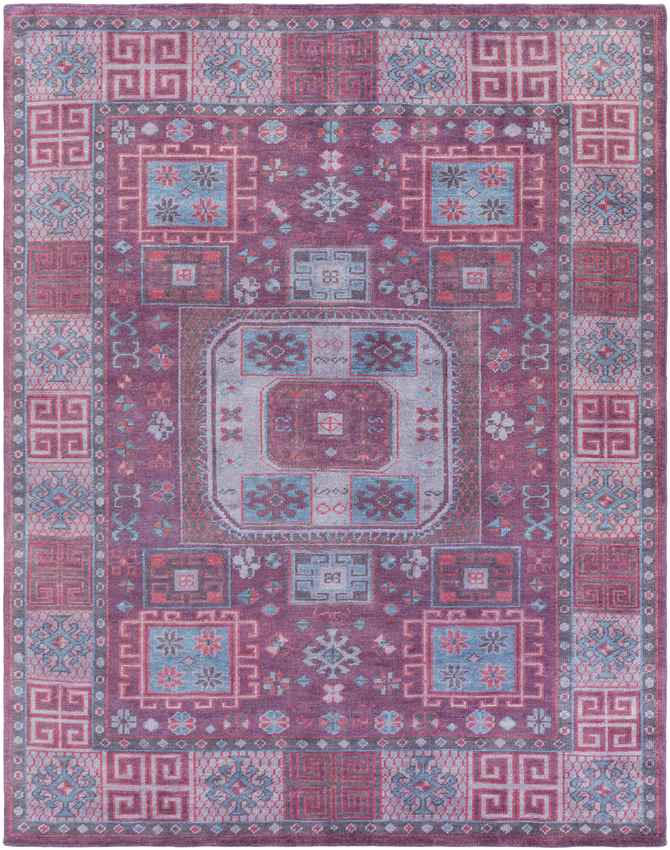 Slegge Traditional Lavender Area Rug