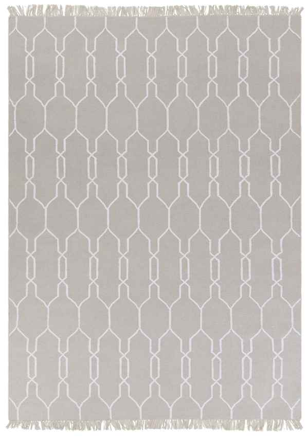 Tange Modern Medium Gray Area Rug