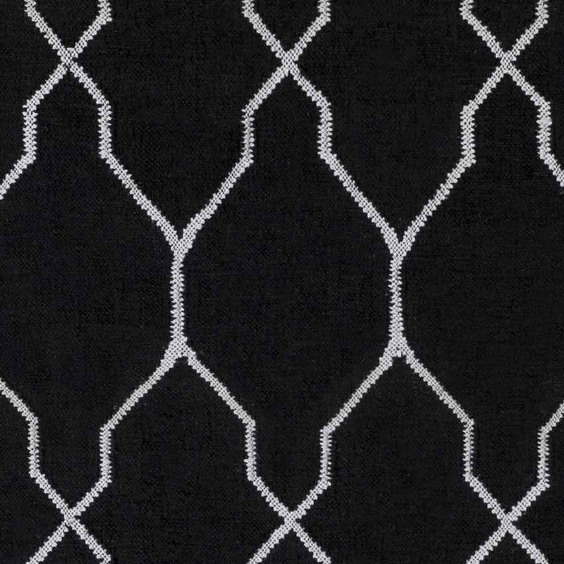 Tange Modern Black Area Rug