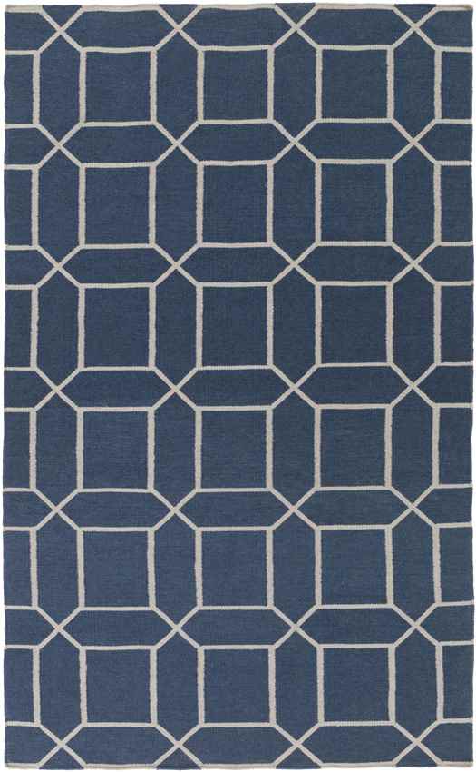 Ealing Modern Navy Area Rug