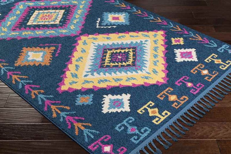 Termunten Global Navy Area Rug