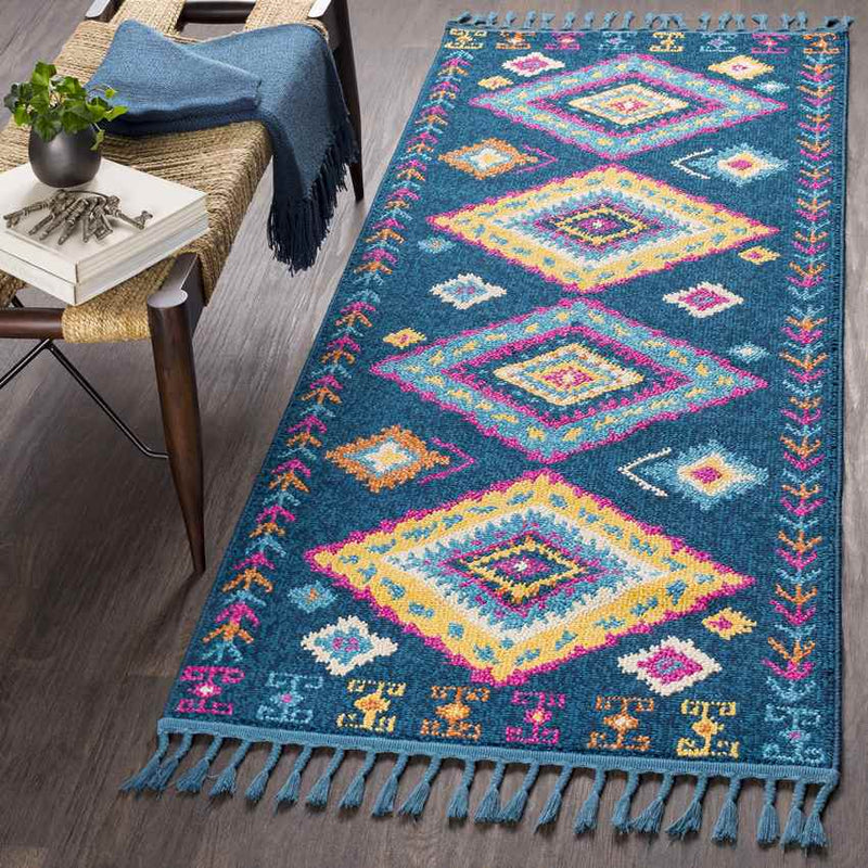 Termunten Global Navy Area Rug