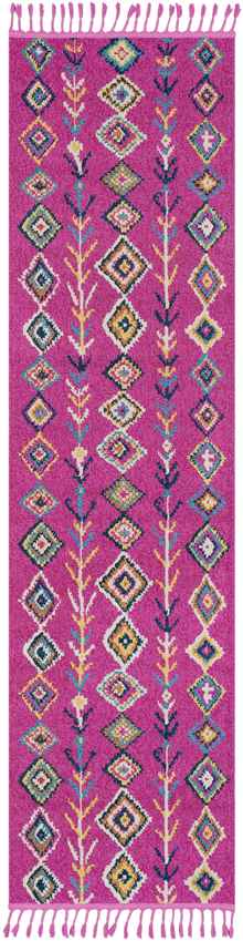 Bonar Global Bright Pink Area Rug