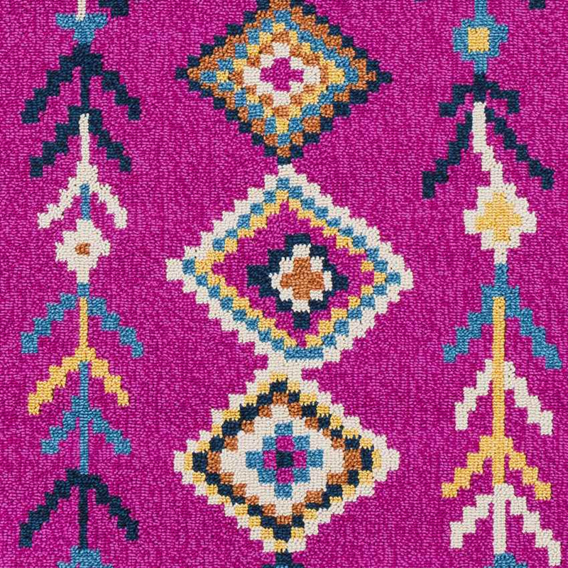 Bonar Global Bright Pink Area Rug