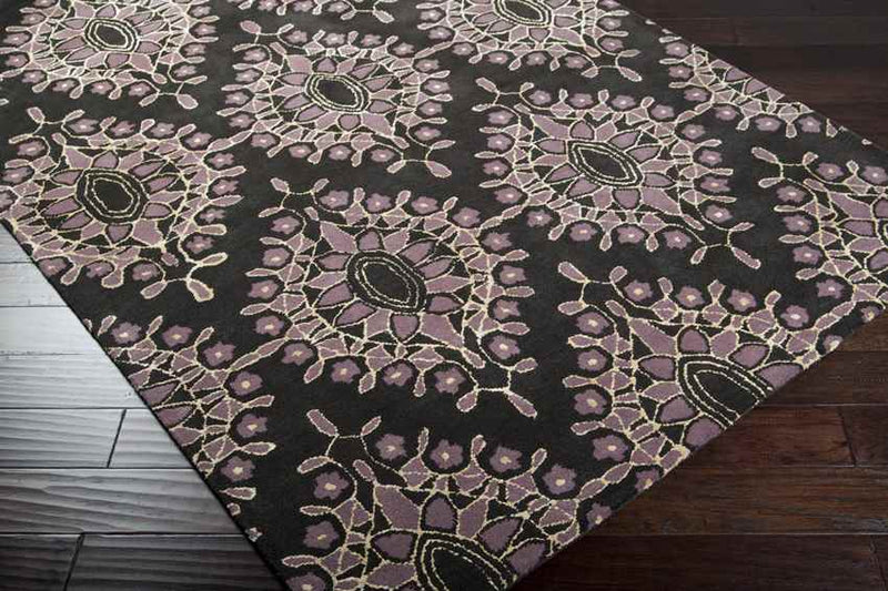 Oostindie Cottage Dark Brown Area Rug