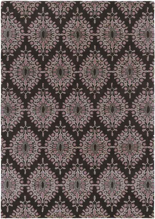 Oostindie Cottage Dark Brown Area Rug