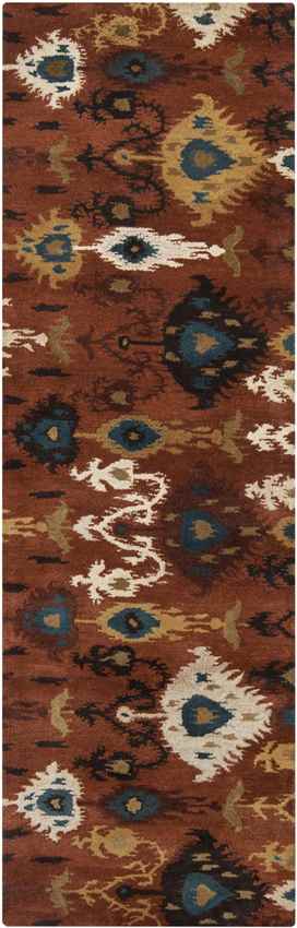 Yarm Global Burnt Orange Area Rug