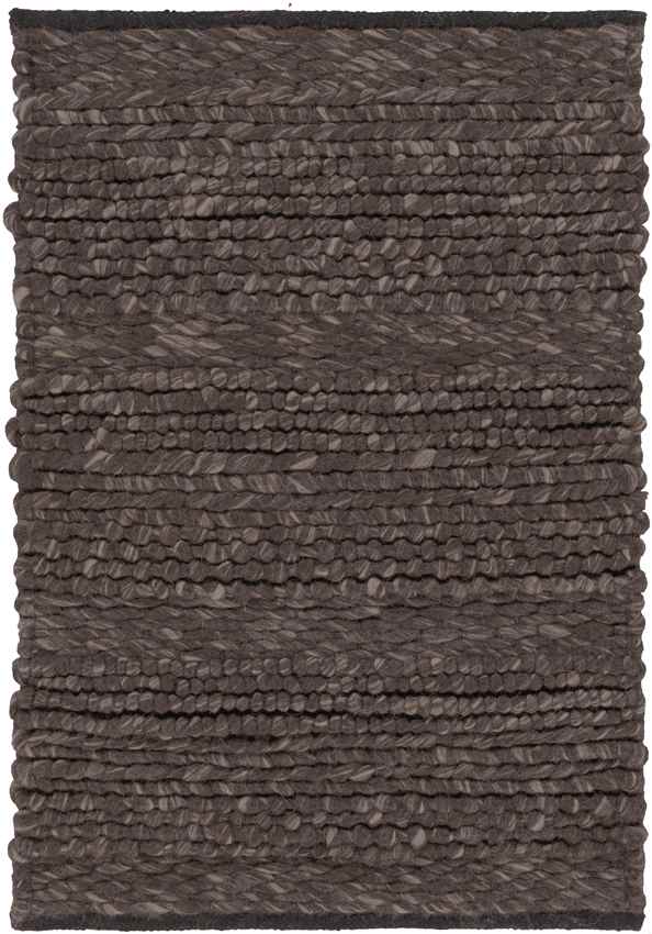 Alex Modern Dark Brown Area Rug