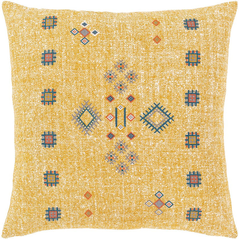 Hemiksem Mustard Pillow Cover