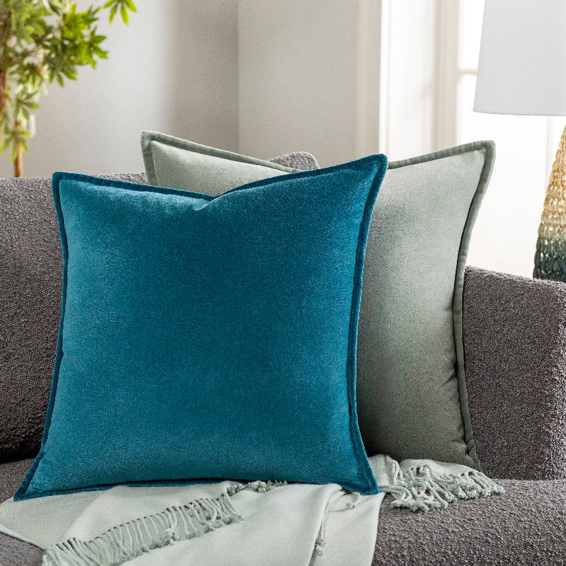 Merchtem Teal Pillow Cover