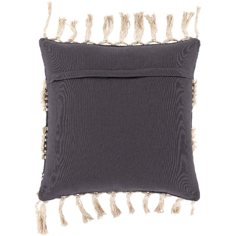 Verlaine Charcoal Pillow Cover