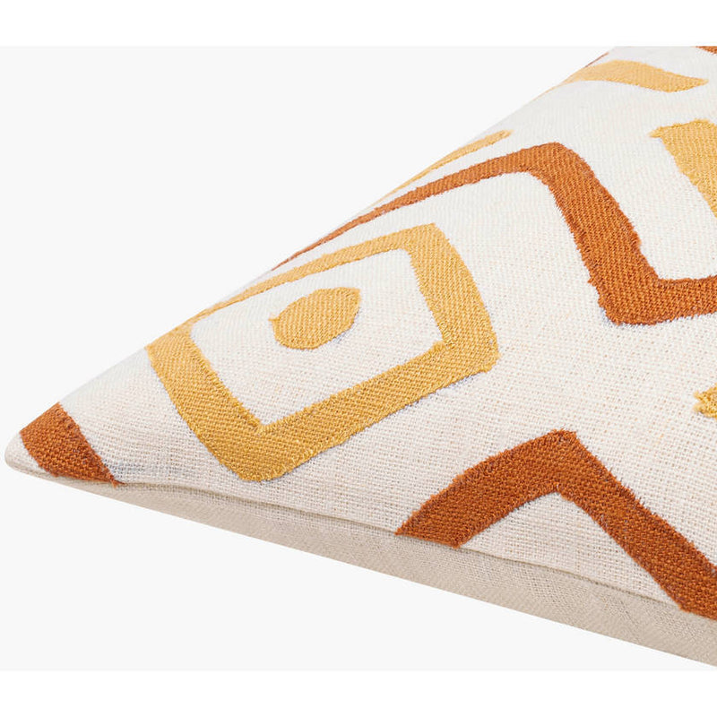 Heijplaat Burnt Orange Pillow Cover