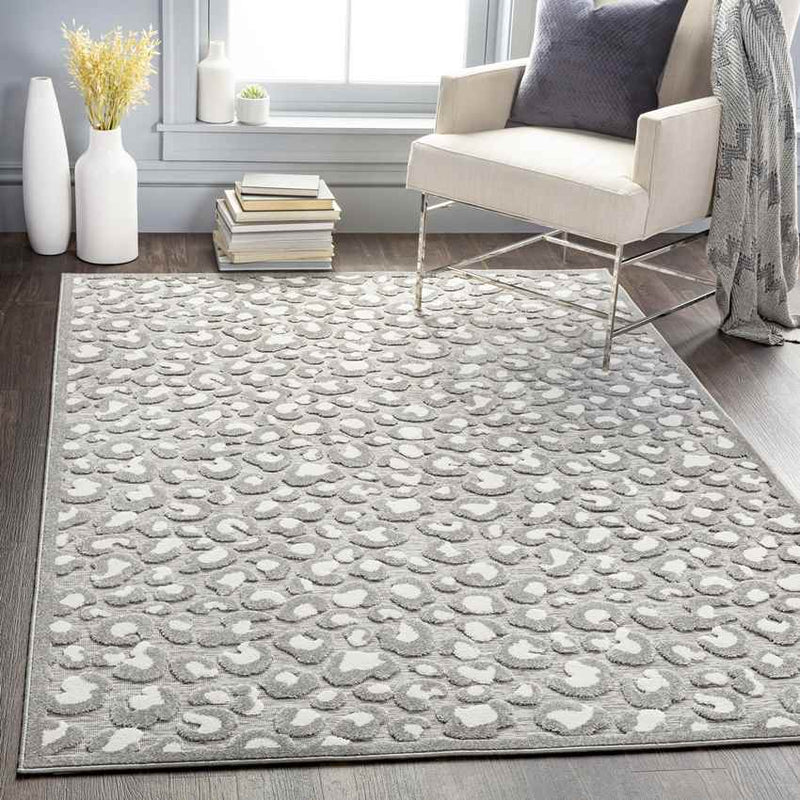 Vossen Modern Medium Gray Area Rug