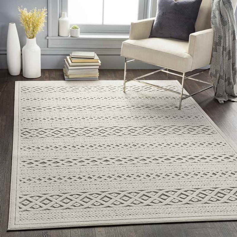 Vragender Global Medium Gray Area Rug