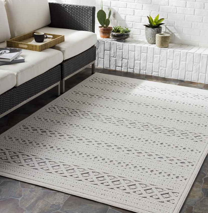 Vragender Global Medium Gray Area Rug