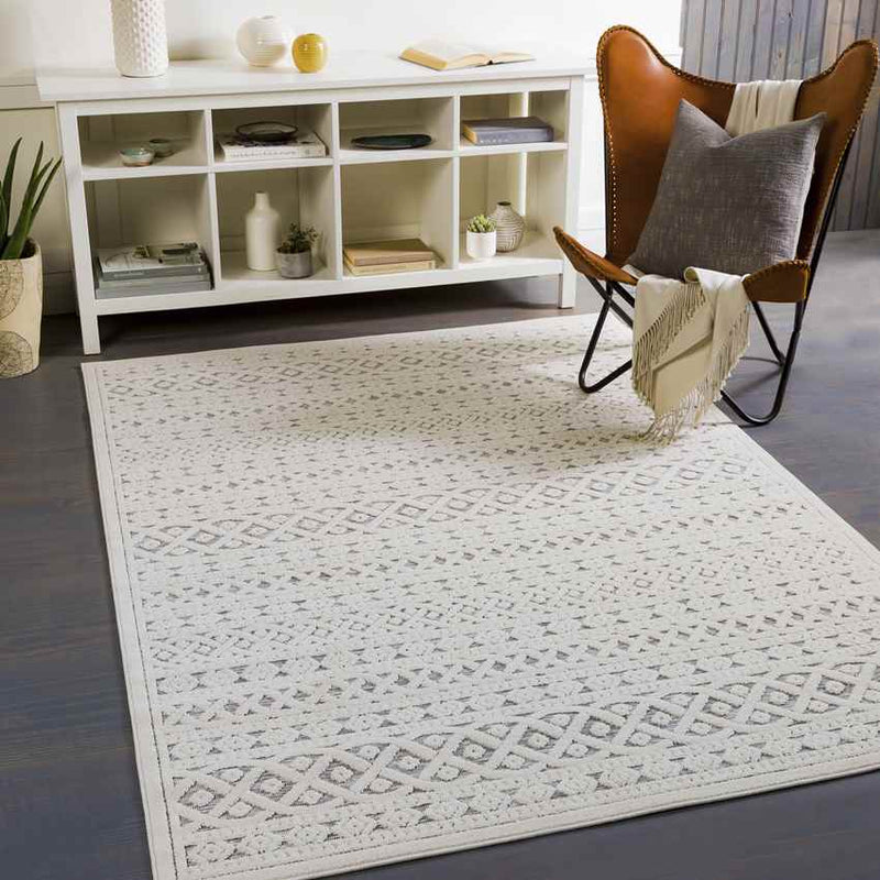 Vragender Global Medium Gray Area Rug