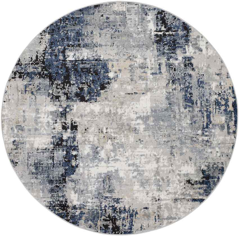 Vuren Modern Denim Area Rug