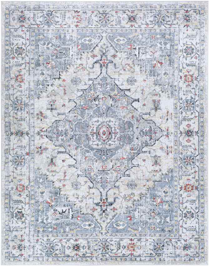 Tricht Traditional Medium Gray Area Rug