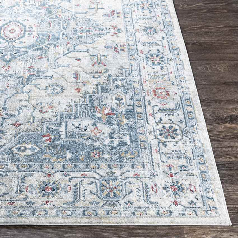 Tricht Traditional Medium Gray Area Rug