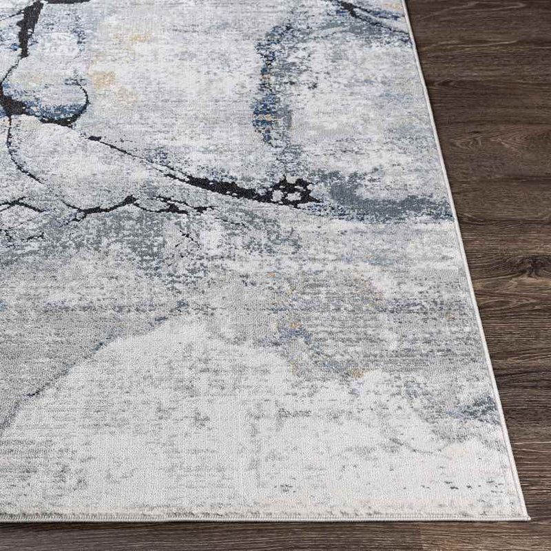 Tuil Modern Dark Blue Area Rug