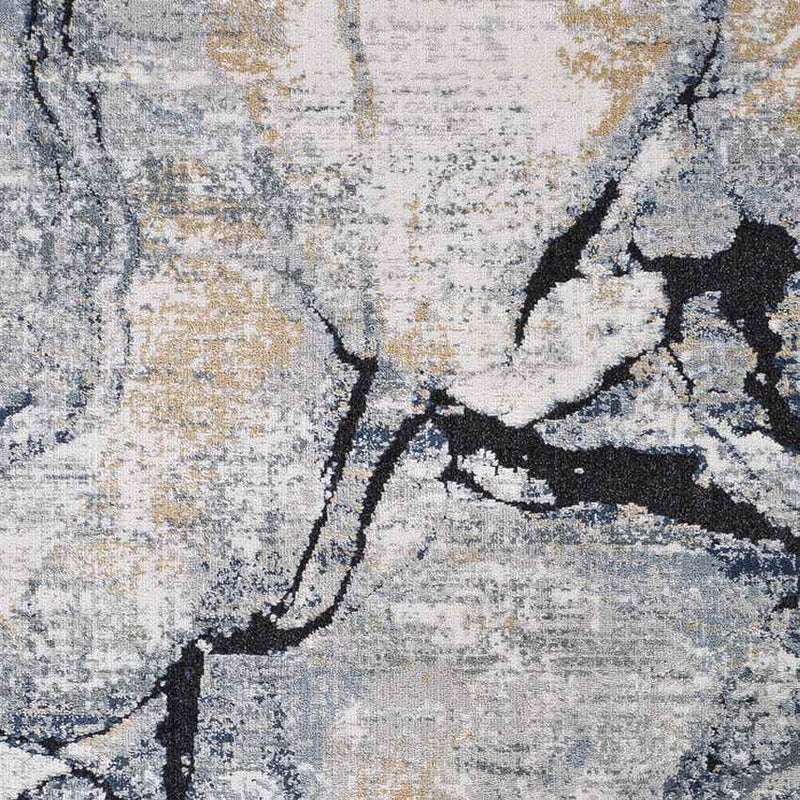 Tuil Modern Dark Blue Area Rug