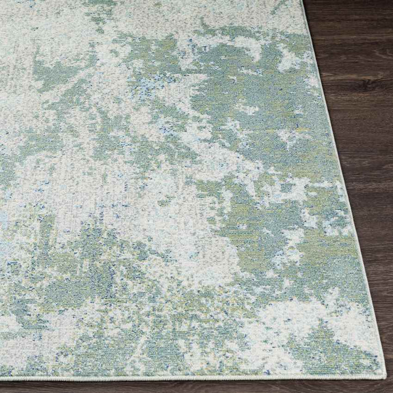 Giswil Modern Dark Green Area Rug