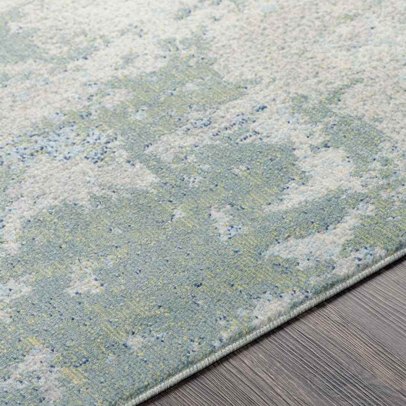 Giswil Modern Dark Green Area Rug