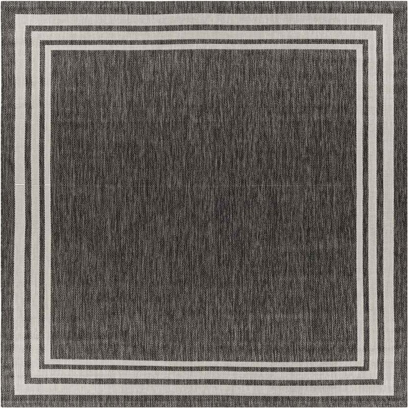 Wezep Traditional Dark Gray Area Rug