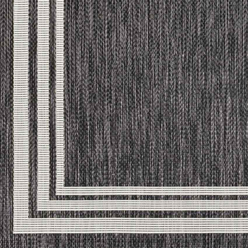 Wezep Traditional Dark Gray Area Rug