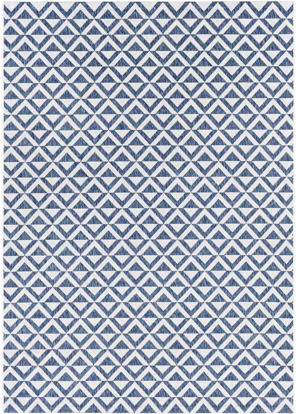 Akkrum Modern Blue Area Rug