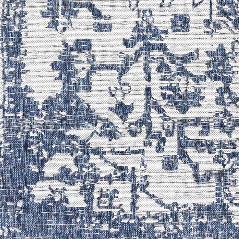 Appelscha Traditional Denim Area Rug