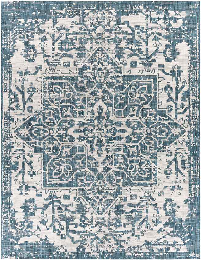 Appelscha Traditional Green Area Rug