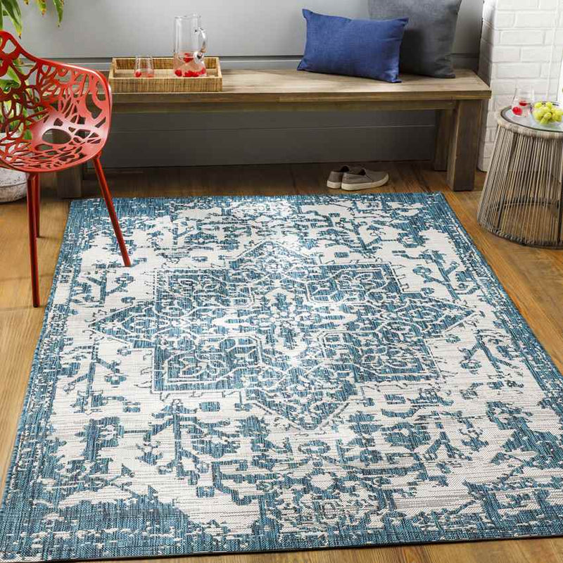 Appelscha Traditional Green Area Rug