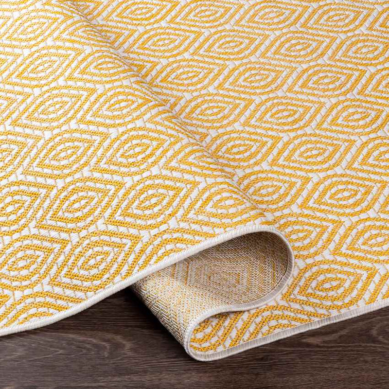 Varik Global Yellow Area Rug