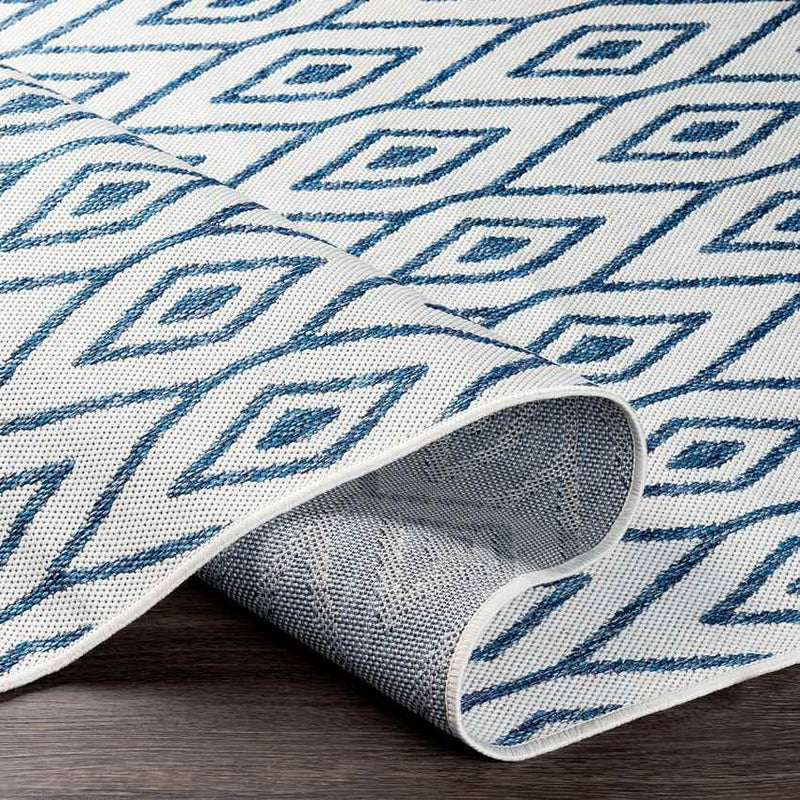 Varssel Traditional Denim Area Rug