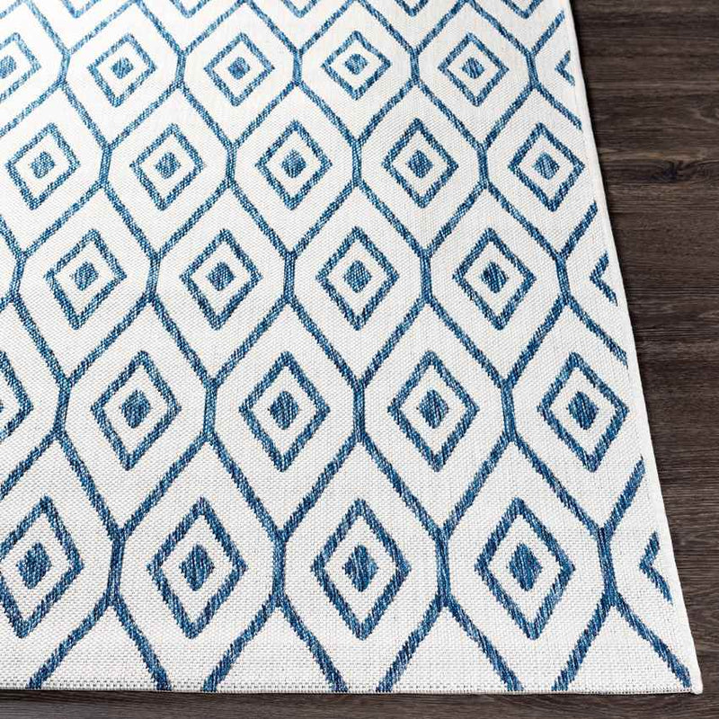 Varssel Traditional Denim Area Rug