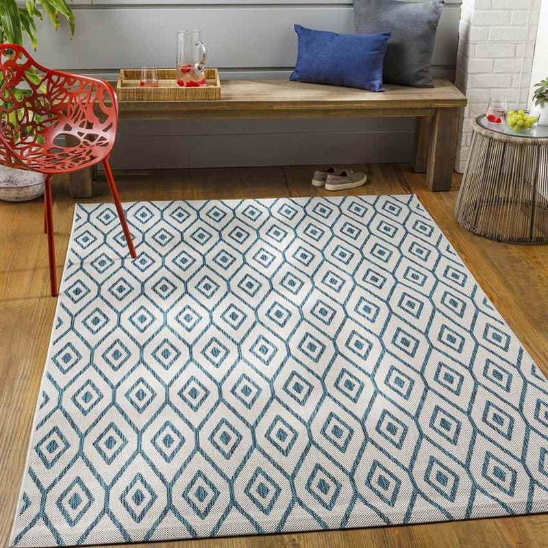 Varssel Global White Area Rug