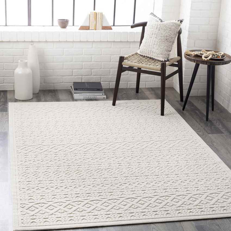 Vragender Global Cream Area Rug