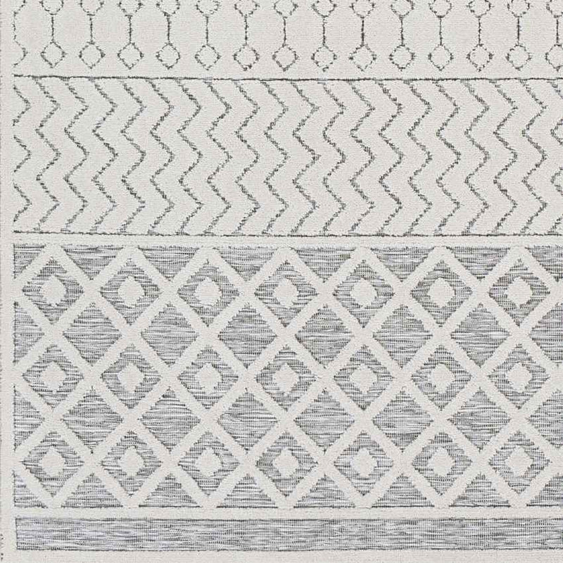 Telgt Global Medium Gray Area Rug