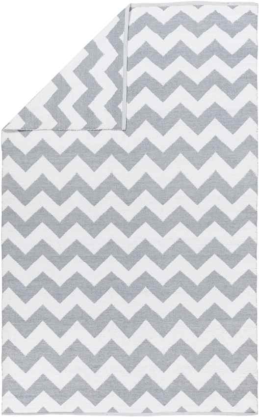 Tolkamer Modern Gray/White Area Rug