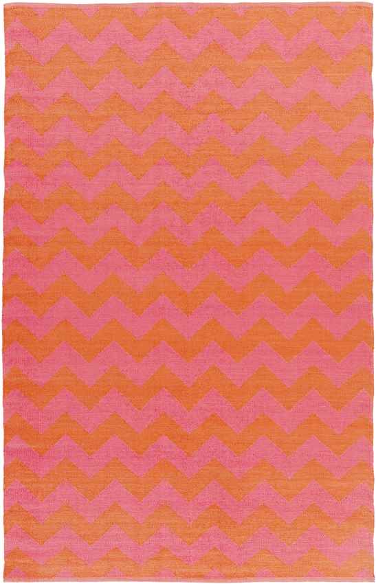 Tolkamer Modern Bright Pink Area Rug