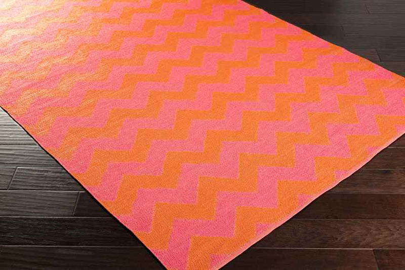 Tolkamer Modern Bright Pink Area Rug