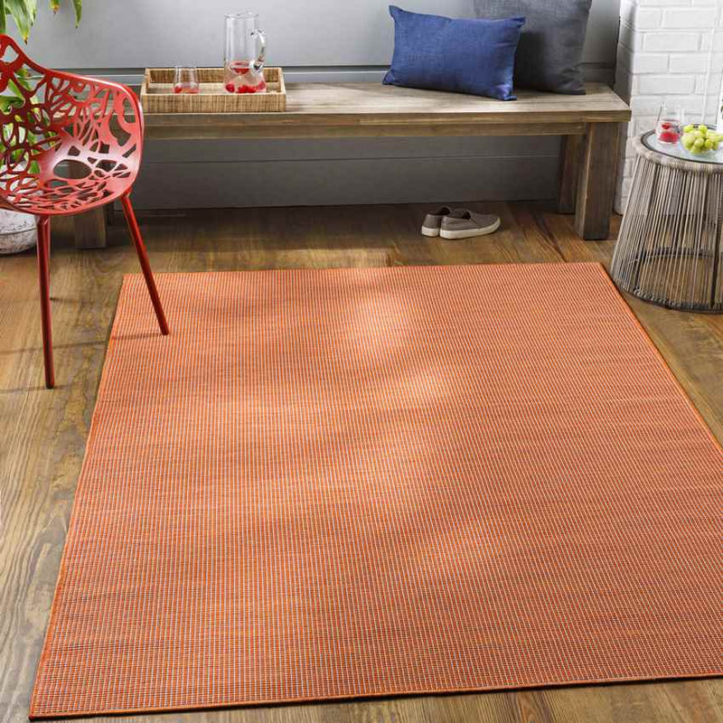 Tonsel Traditional Orange Area Rug