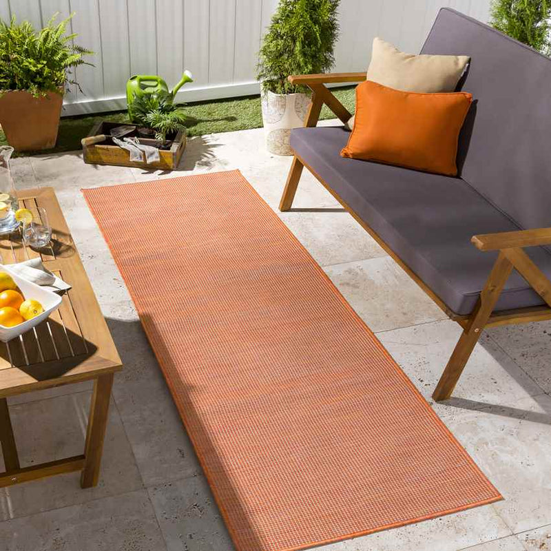 Tonsel Traditional Orange Area Rug