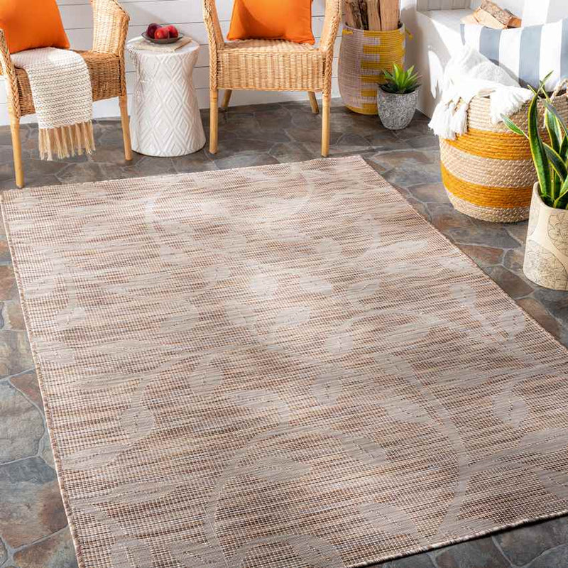 Broekhorn Traditional Brick Area Rug