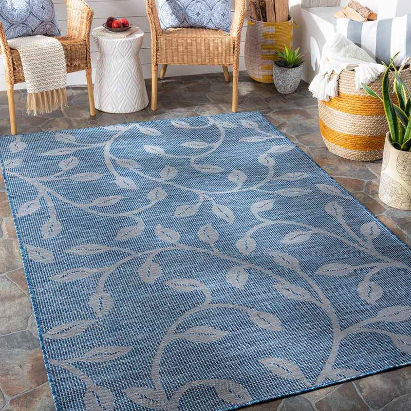 Broekhorn Traditional Navy Area Rug