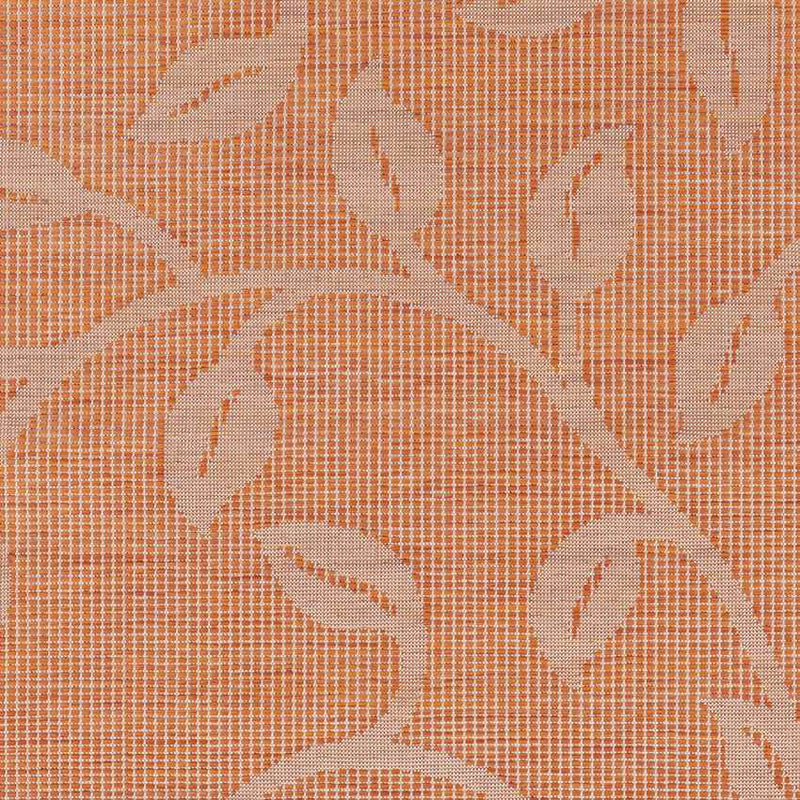 Broekhorn Traditional Bright Orange Area Rug