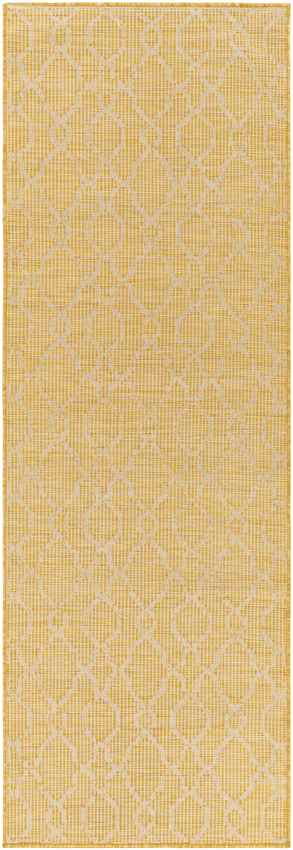 Buiksloot Traditional Bright Yellow Area Rug