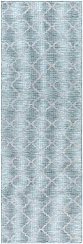 Bussum Traditional Aqua Area Rug