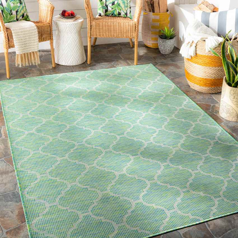 Bussum Traditional Emerald Area Rug